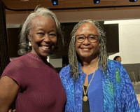 Brenda Greene, left, and Farah Jasmine Griffin